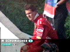 Schumacher out